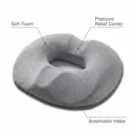 Orthopedic Memory Foam Seat Cushion - Image 3