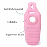 Premium Inflatable Pregnancy Pillow - Image 3