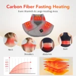 USB Heated Shoulder & Neck Wrap | Electric Heating Pad for Pain Relief & Muscle Relaxation - Image 4