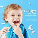 Baby Electric Toothbrush | Sonic Toothbrush for Toddlers (1–3 Years) with LED Timer & 4 Brush Heads - Image 3