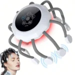 Octopus Claw Electric Head Massager | USB Rechargeable Scalp Massager for Stress Relief & Relaxation - Image 4
