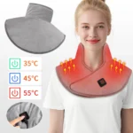 USB Heated Shoulder & Neck Wrap | Electric Heating Pad for Pain Relief & Muscle Relaxation - Image 2