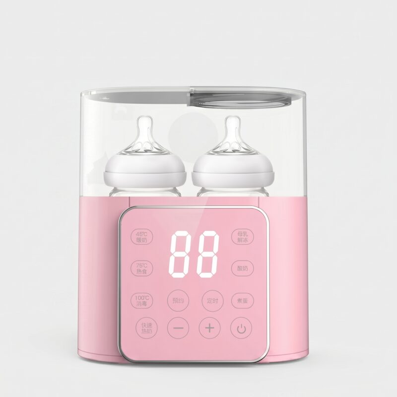 9-in-1 electric baby bottle warmer for milk, formula, and baby food